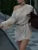 Autumn Oversized Sweater Pullover ’s Off-shoulder Loose Patchwork Female Sweater