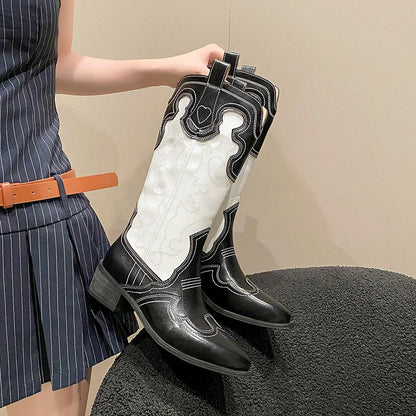 New Short Boots Autumn Shoes for Pointed Toe Heels Boots Outdoor