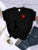Let’s Fly Love Balloons Prints T-shirt Soft Breathable Short Sleeve Street Hip Hop Trend Tops Female Tee Clothing