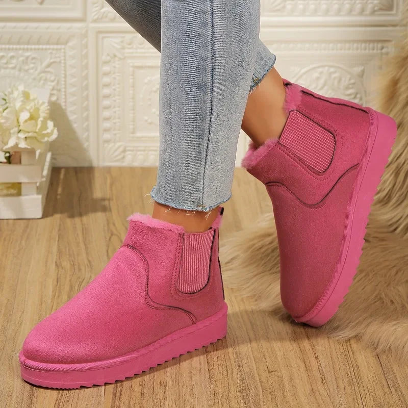 Shoes Female New Snow Boots Comfortable and Warm Winter Boots 36-44 Platform Boot Botas De Mujer