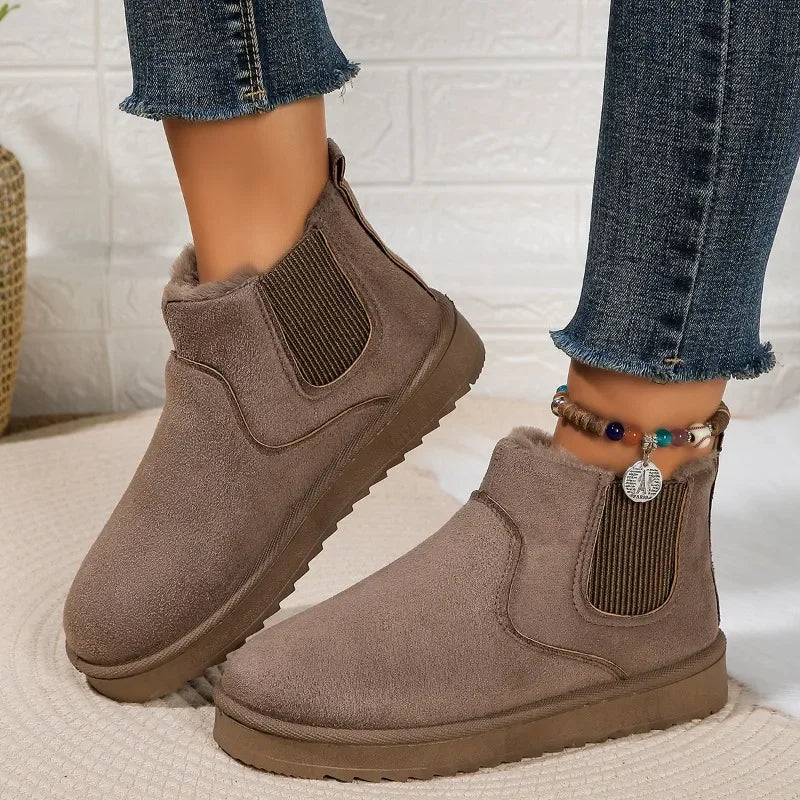 Shoes Female New Snow Boots Comfortable and Warm Winter Boots 36-44 Platform Boot Botas De Mujer