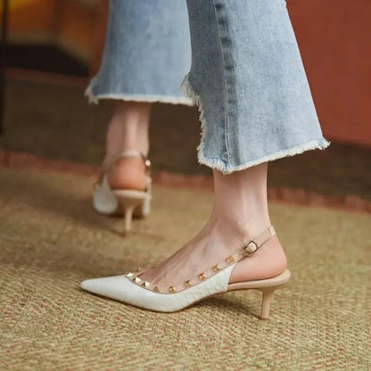Summer Highs Valentine Pointed Toe Shoes Low Heel Pumps