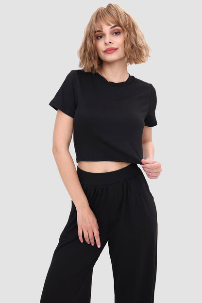 Short-sleeved T-shirt & Trousers Two-piece Set