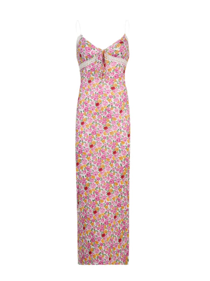 Inez Print Maxi Dress