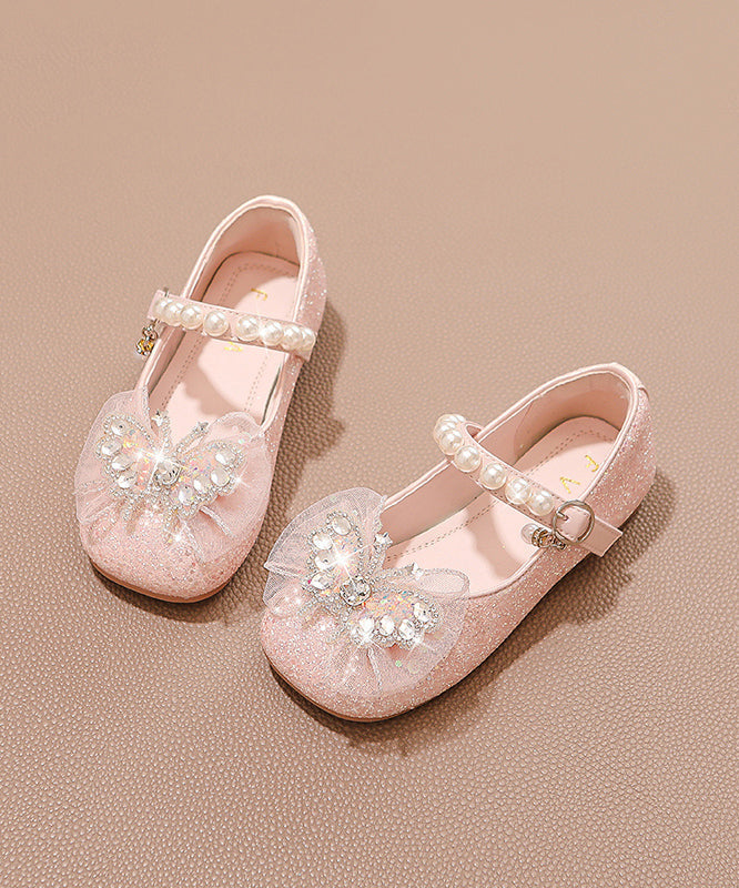 Soft Silver New Zircon Nail Princess Shoes Sole Bead