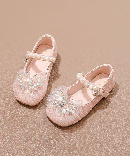 Soft Silver New Zircon Nail Princess Shoes Sole Bead