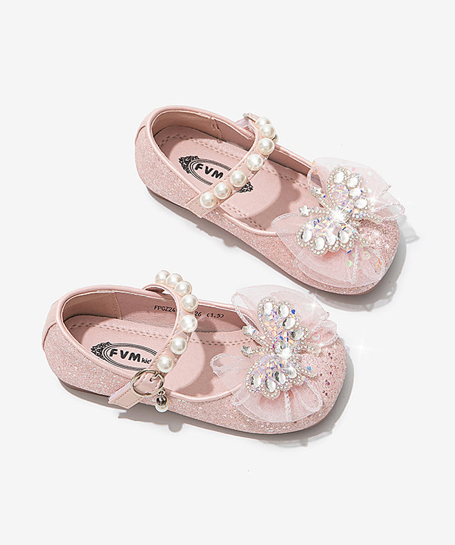 Soft Silver New Zircon Nail Princess Shoes Sole Bead
