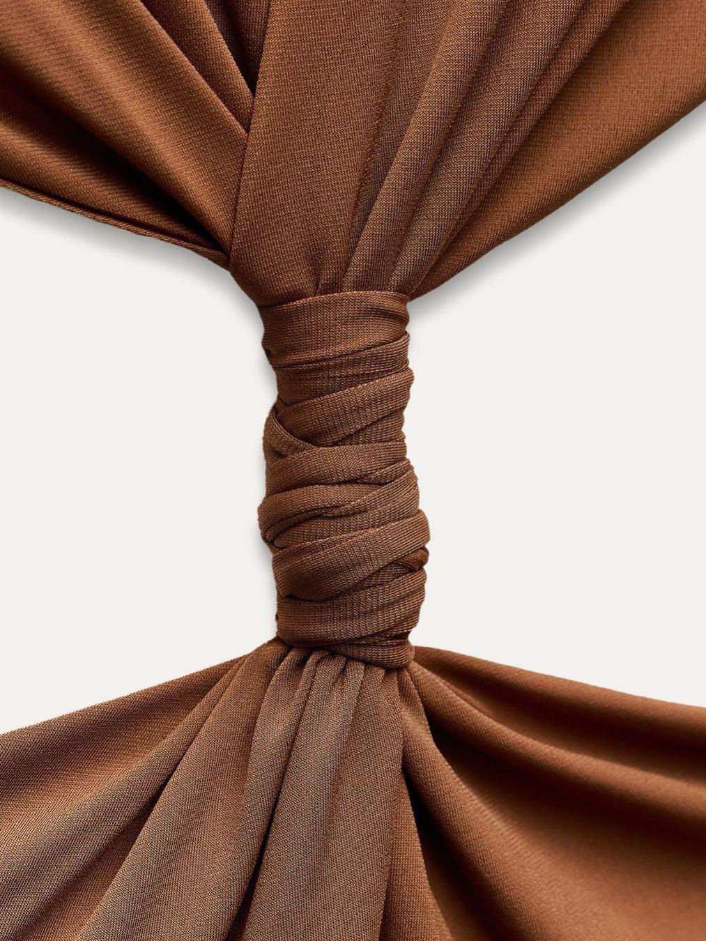 Cutout Hollow Out Backless Maxi Dress
