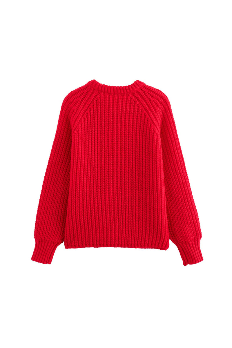 Color Botton Down Cardigan