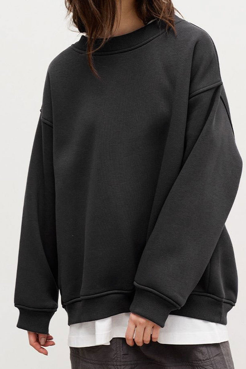 Crew Neck Oversize Sweatshirt