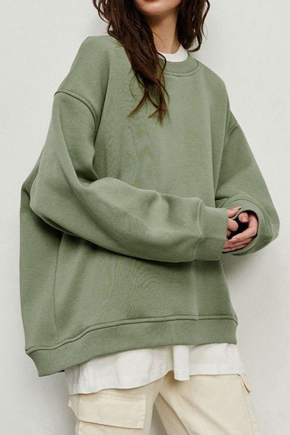 Crew Neck Oversize Sweatshirt