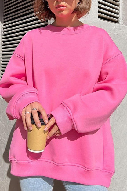 Crew Neck Oversize Sweatshirt