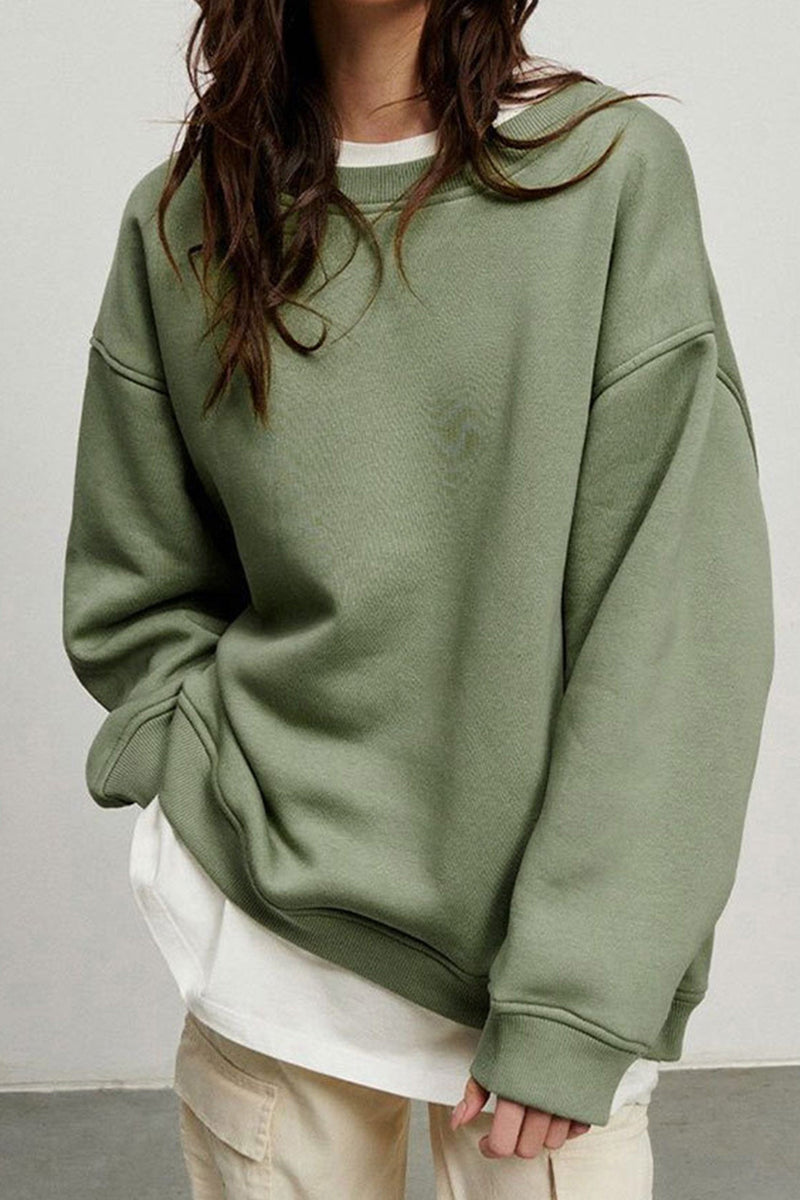 Crew Neck Oversize Sweatshirt