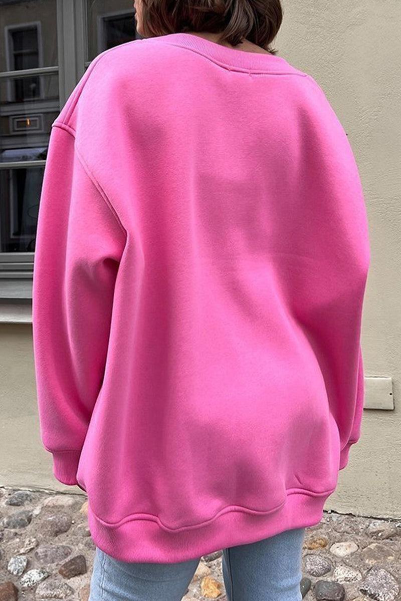 Crew Neck Oversize Sweatshirt