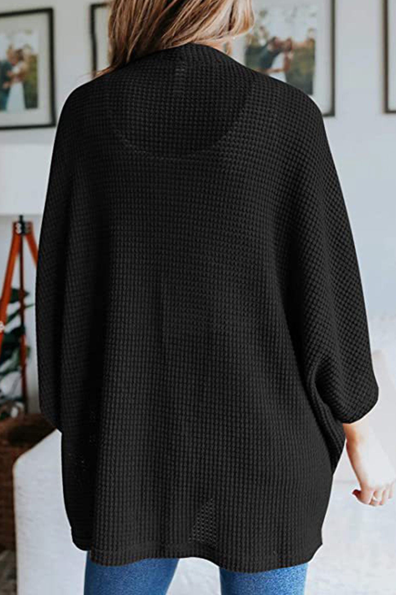 Half Sleeve Wrap Cardigan