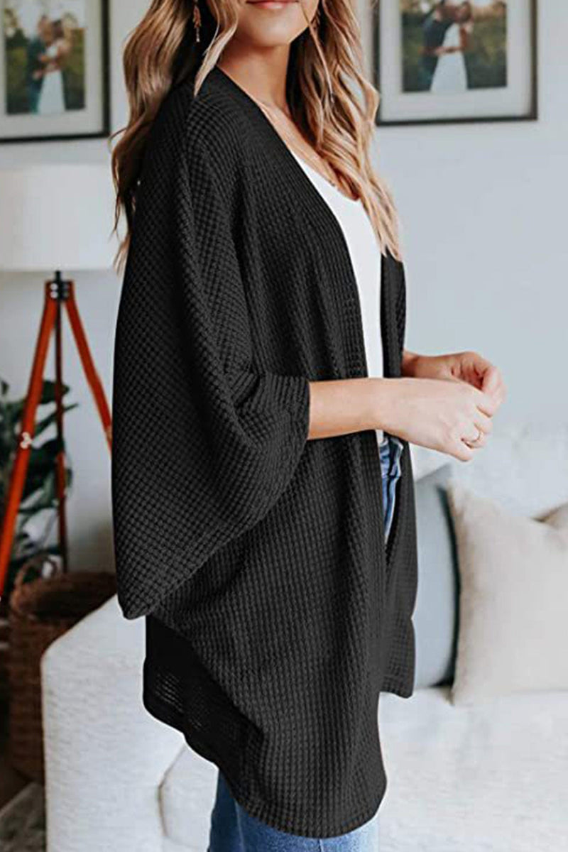 Half Sleeve Wrap Cardigan