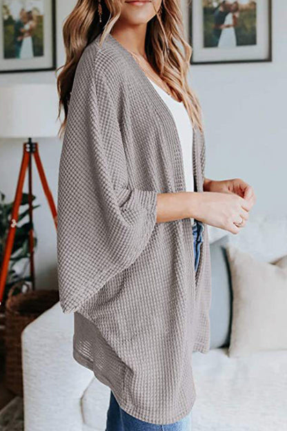 Half Sleeve Wrap Cardigan