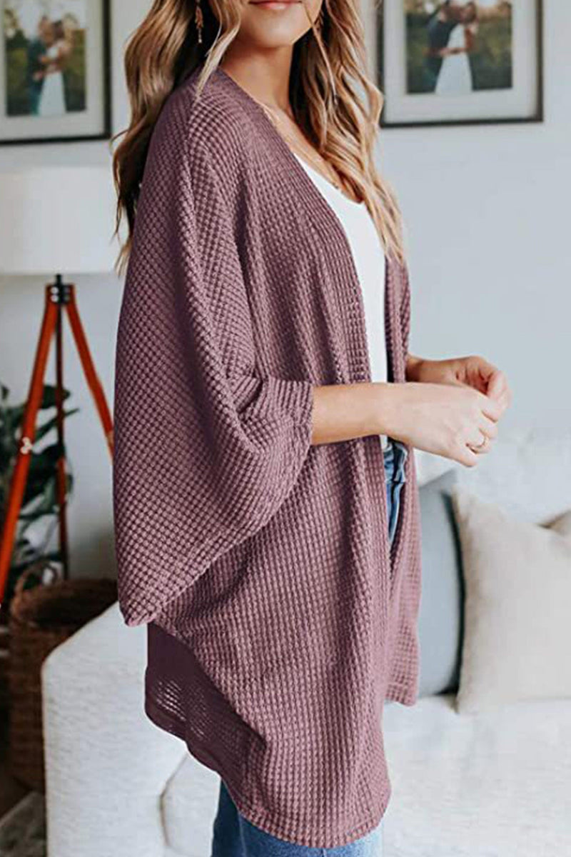 Half Sleeve Wrap Cardigan