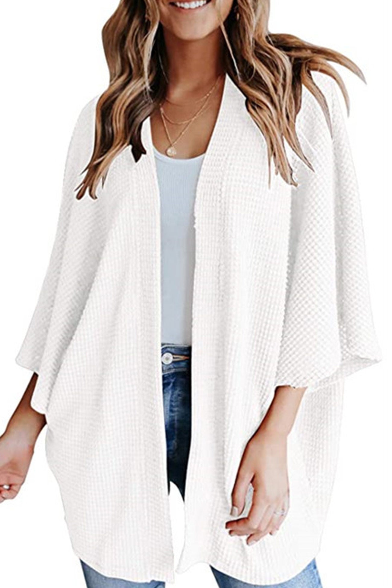 Half Sleeve Wrap Cardigan