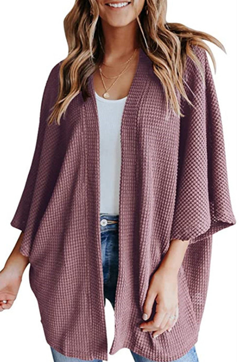 Half Sleeve Wrap Cardigan