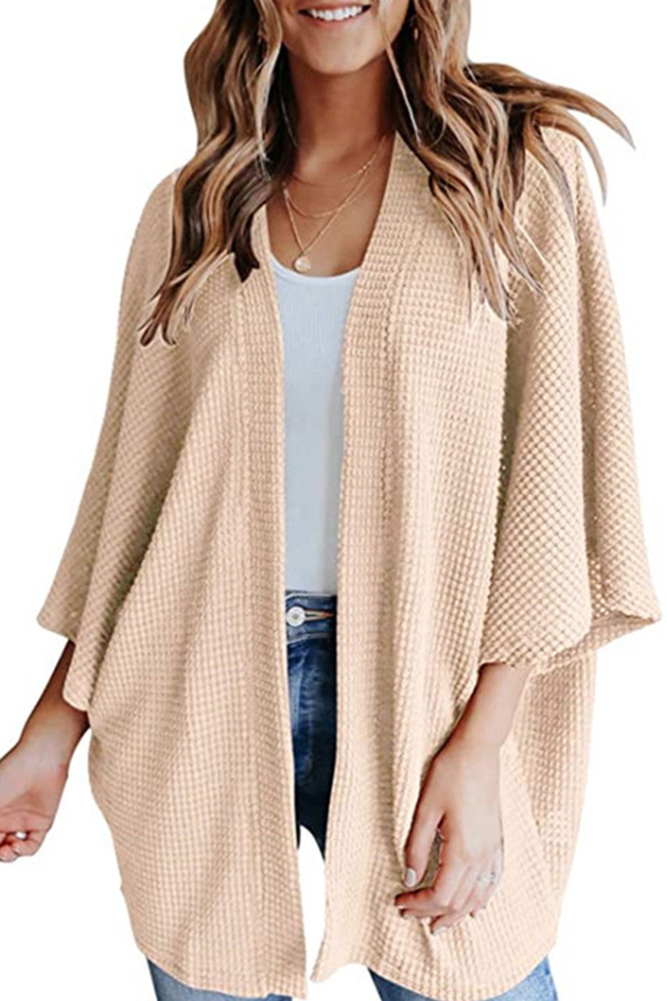 Half Sleeve Wrap Cardigan