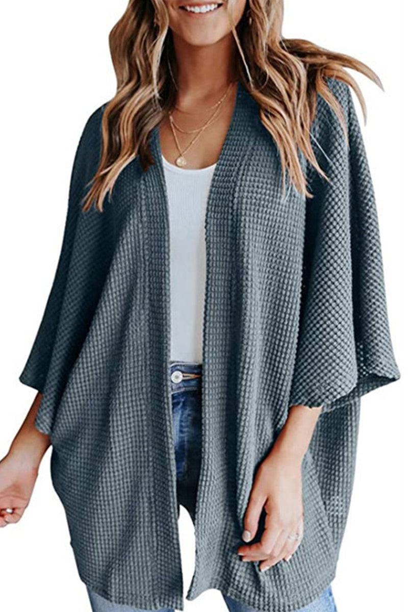 Half Sleeve Wrap Cardigan