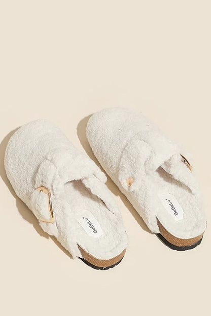 Plush Slip-on Flats