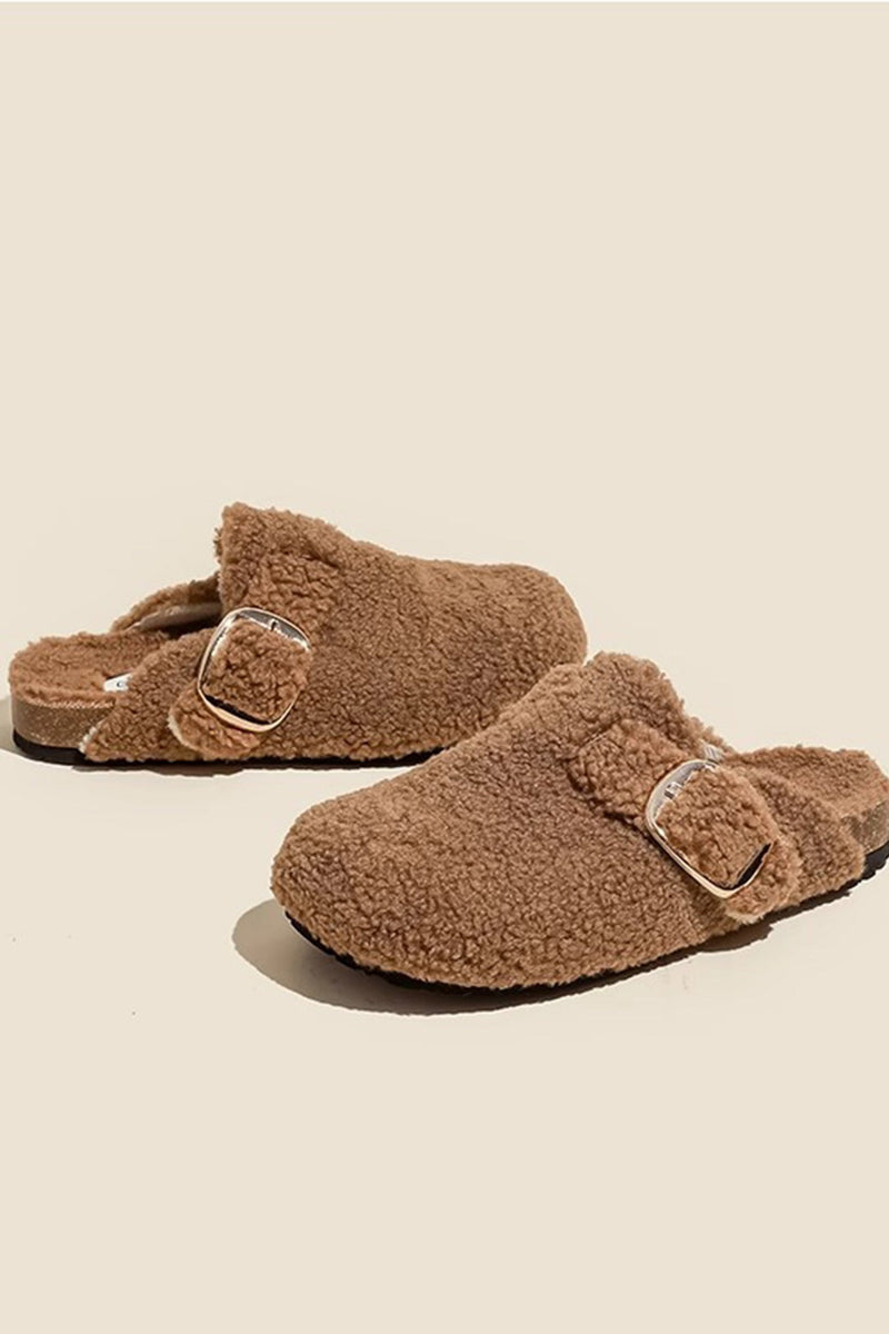 Plush Slip-on Flats