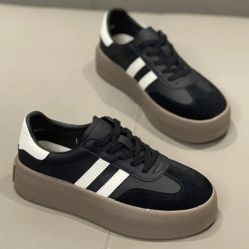 Sports Thick Sole Board Shoes Cowhide Soft Sole Inside Skateboard