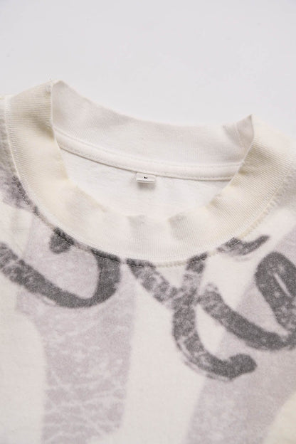 Graphic Text T-shirt