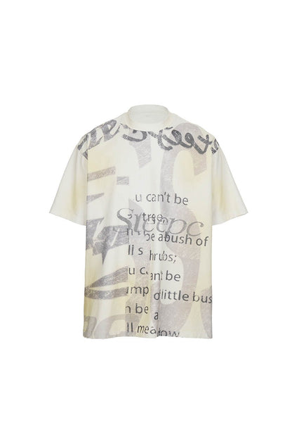 Graphic Text T-shirt