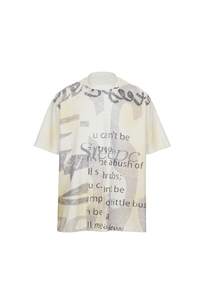 Graphic Text T-shirt