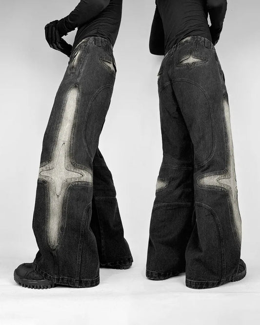 Washed Baggy Halloween Pants