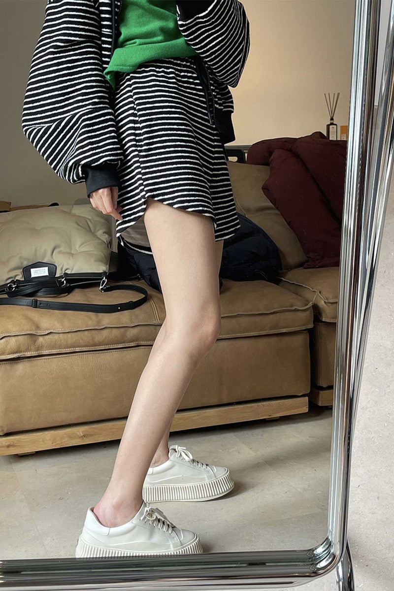 Striped Loose Shorts