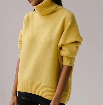 Thickened Knitwear Loose Turtleneck Warm Pullover Sweater