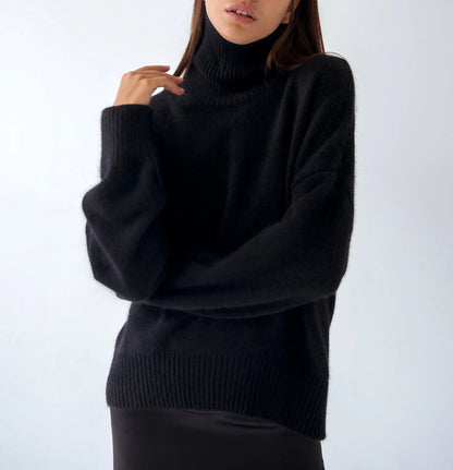 Thickened Knitwear Loose Turtleneck Warm Pullover Sweater
