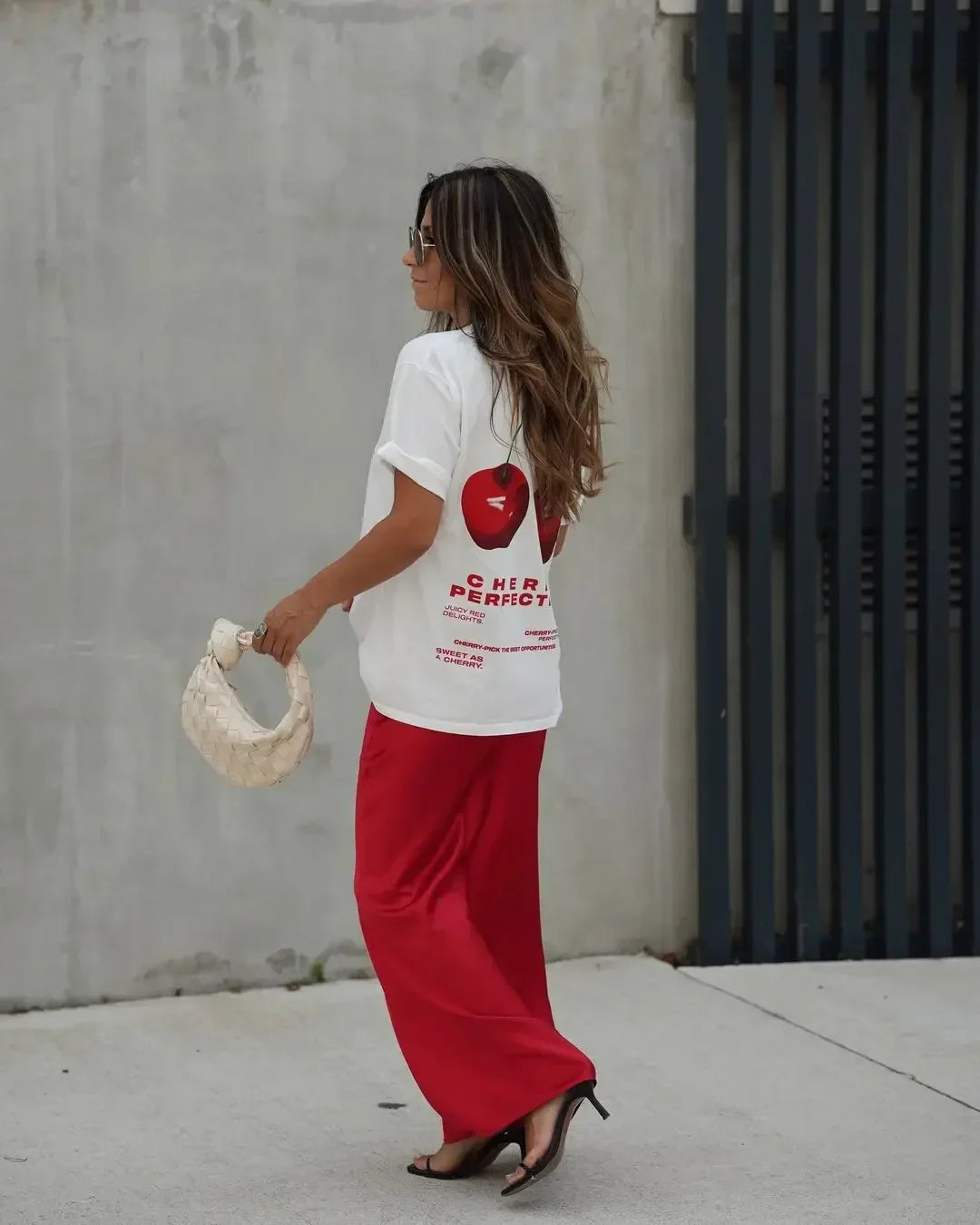 Summer Cherry Graphic T-shirt