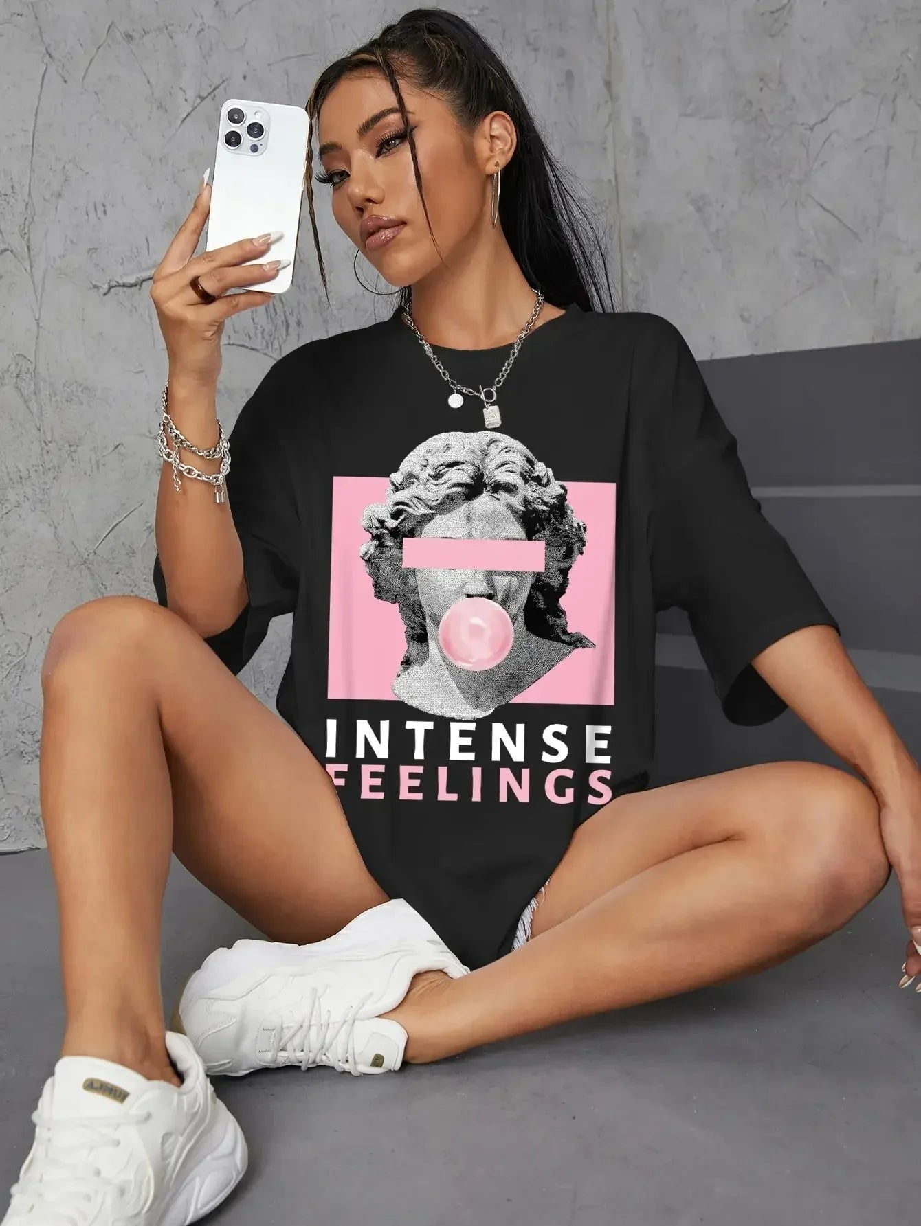Drop Shoulder Oversized T-shirt