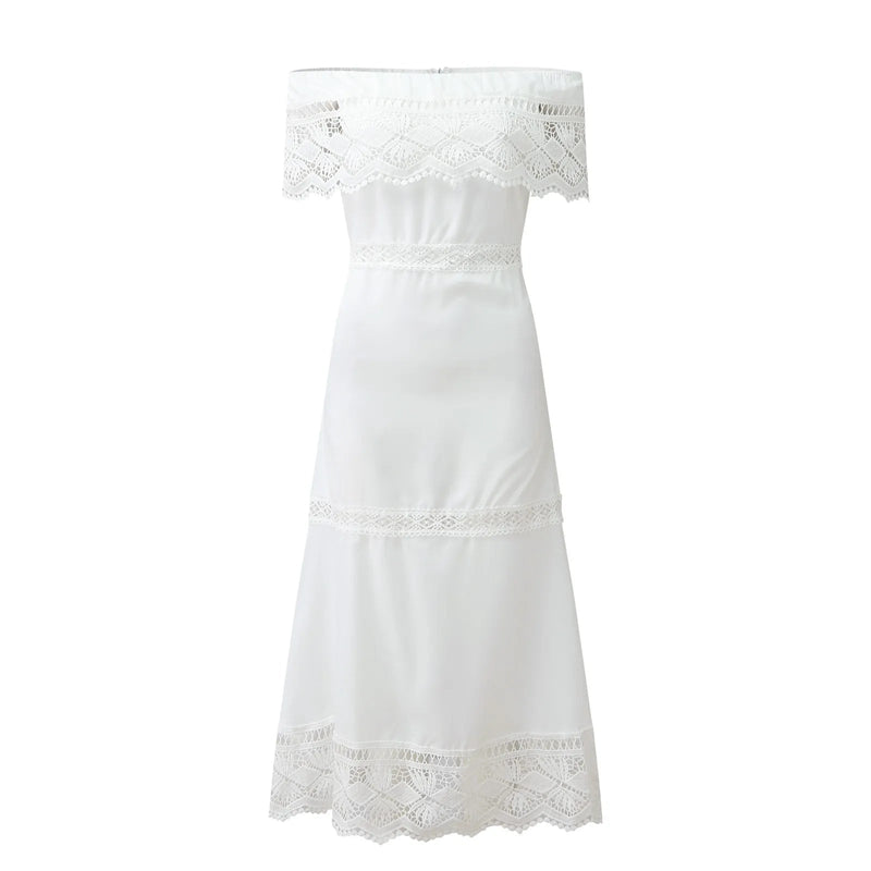 Summer Sleeveless Spaghetti Strap Color Square Neck Beach Sun High Low Tiered Smocked Maxi Dress