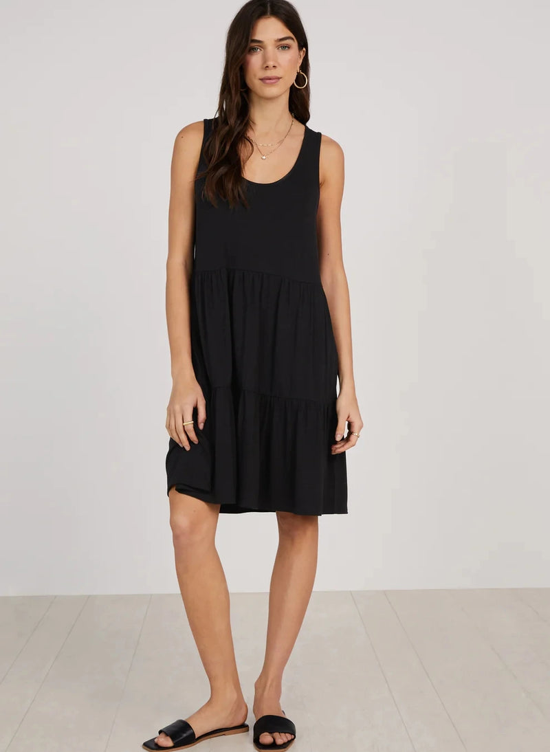 Summer Color Spaghetti Strap Dresses for U-neck Loose Mini Dress Simple Style Lady Sleeveless Vestidos