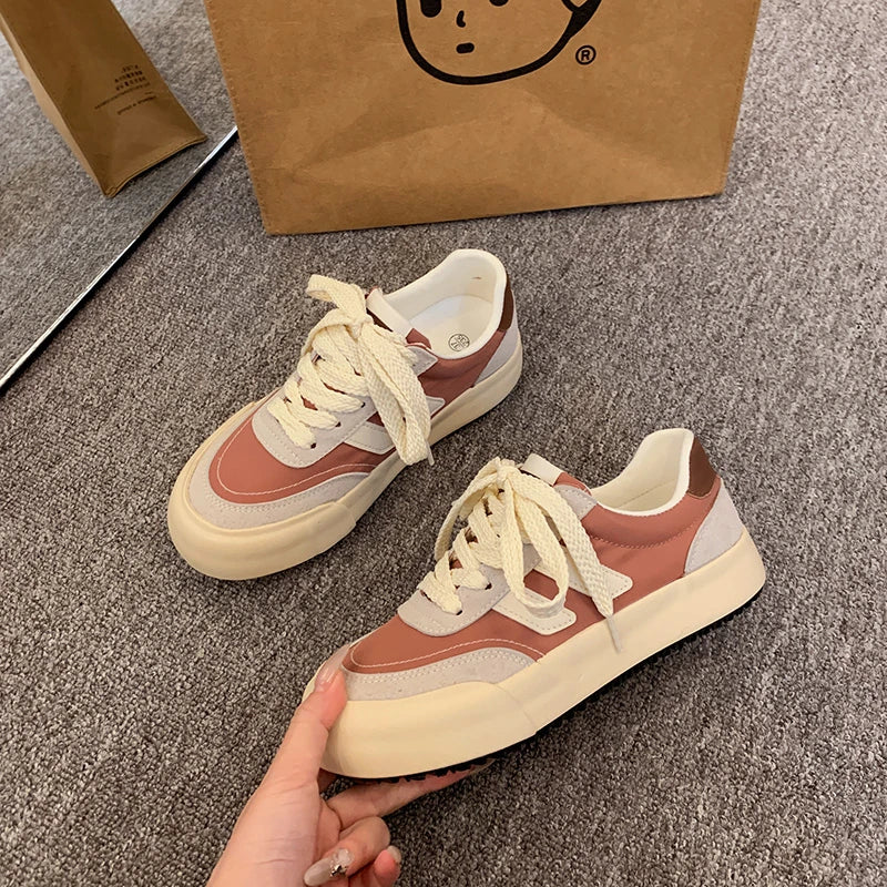Summer Stylish Jogging Skate Sneakers Tennis Low Top Walking Flats Comfortable Skate Non Slip Shoes