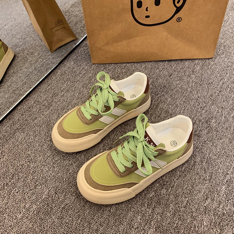 Summer Stylish Jogging Skate Sneakers Tennis Low Top Walking Flats Comfortable Skate Non Slip Shoes