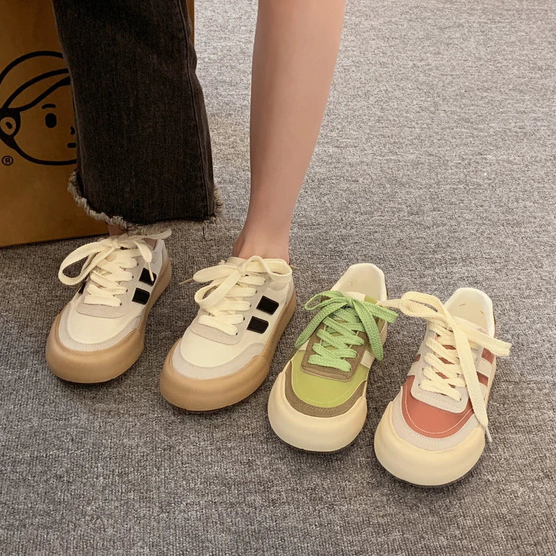 Summer Stylish Jogging Skate Sneakers Tennis Low Top Walking Flats Comfortable Skate Non Slip Shoes