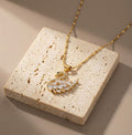 Swan of Eternal Grace Pendant Necklace