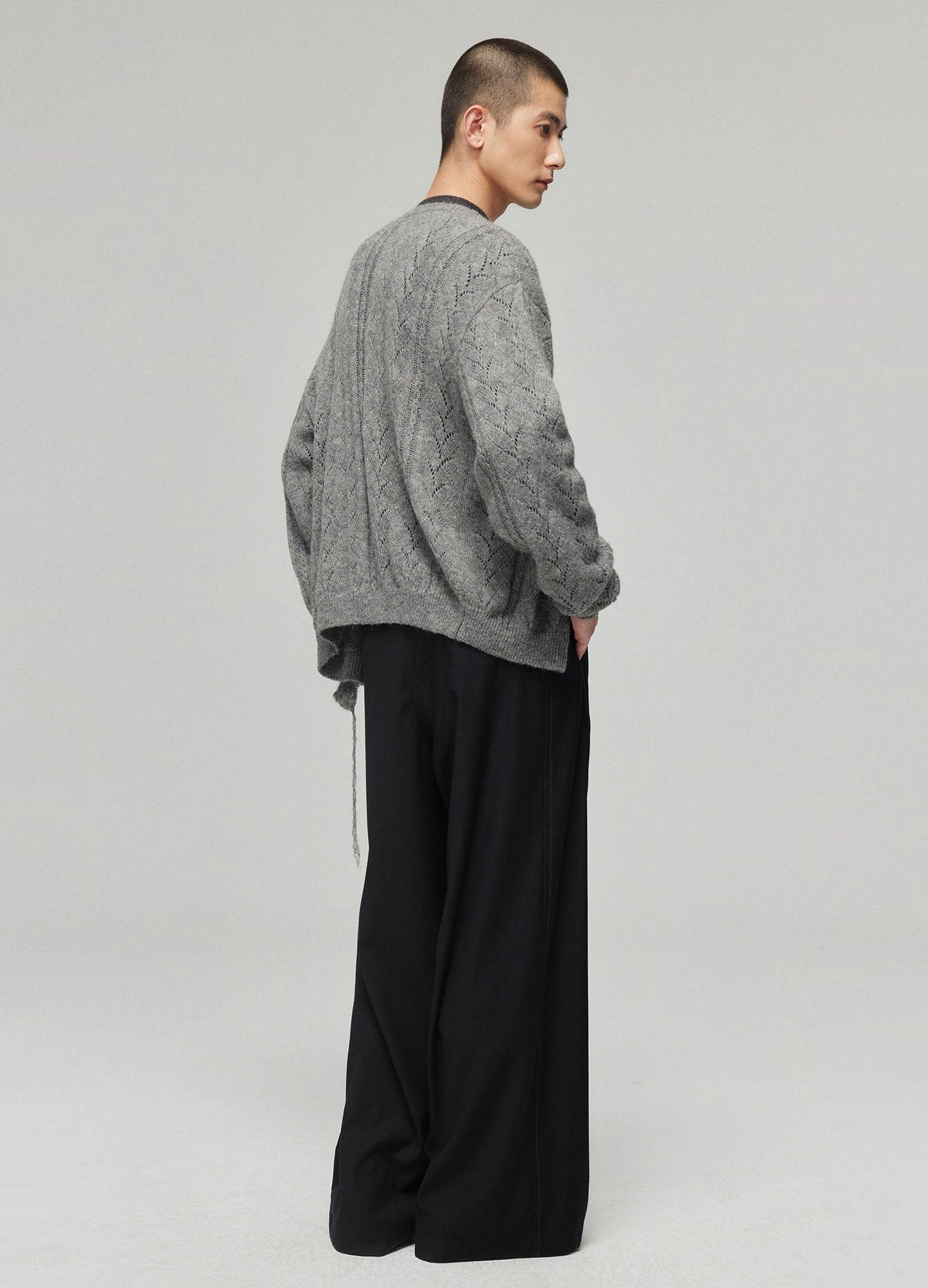 Cozy Botanical Knit Cardigan