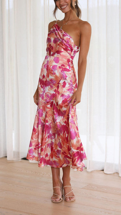 Sophie | One Shoulder Midi Dress