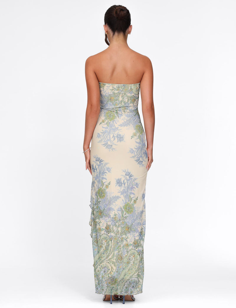 Abital - Flowing Silhouette Maxi Dress