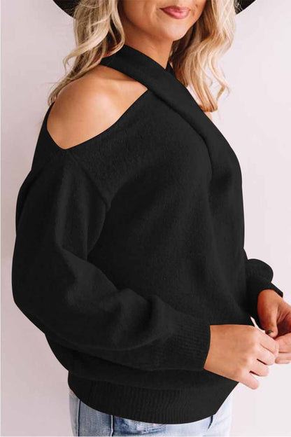Hollow-out Loose Sweater(3 Colors)