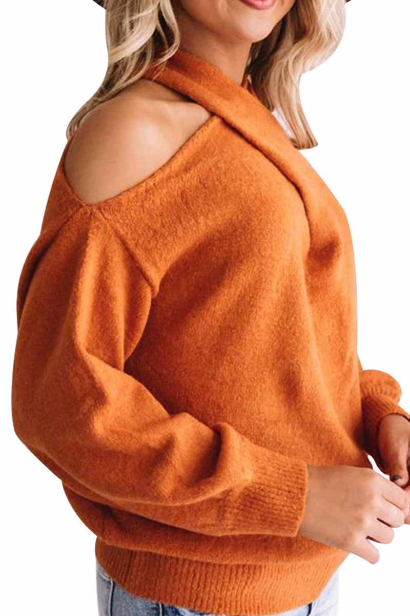 Hollow-out Loose Sweater(3 Colors)
