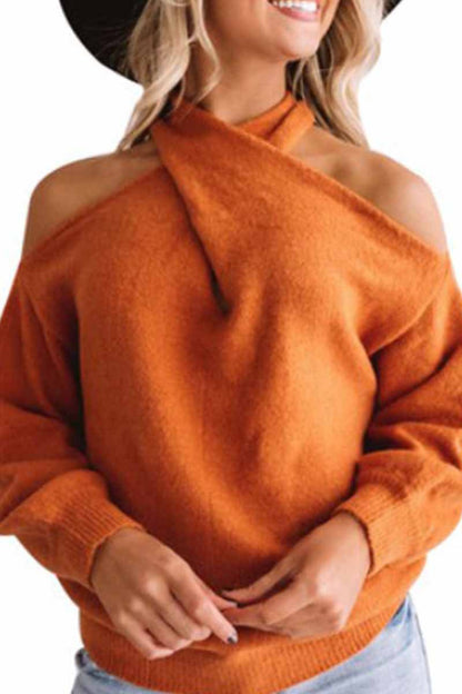 Hollow-out Loose Sweater(3 Colors)